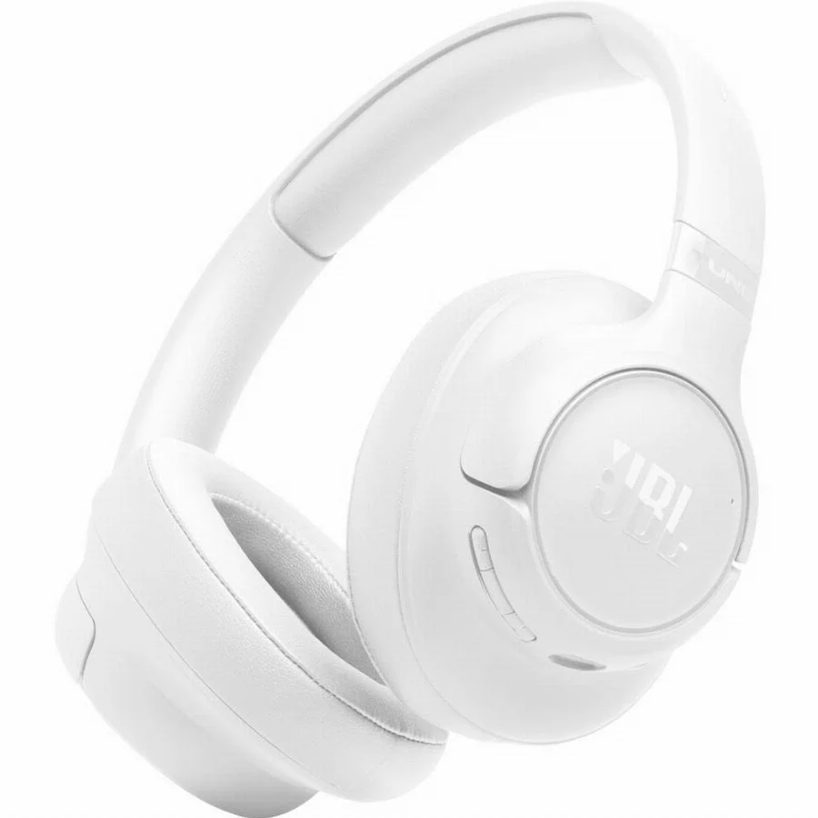 JBL Tune 730BT Over Ear koptelefoon Draadloos, Bluetooth Wit Vouwbaar, Volumeregeling