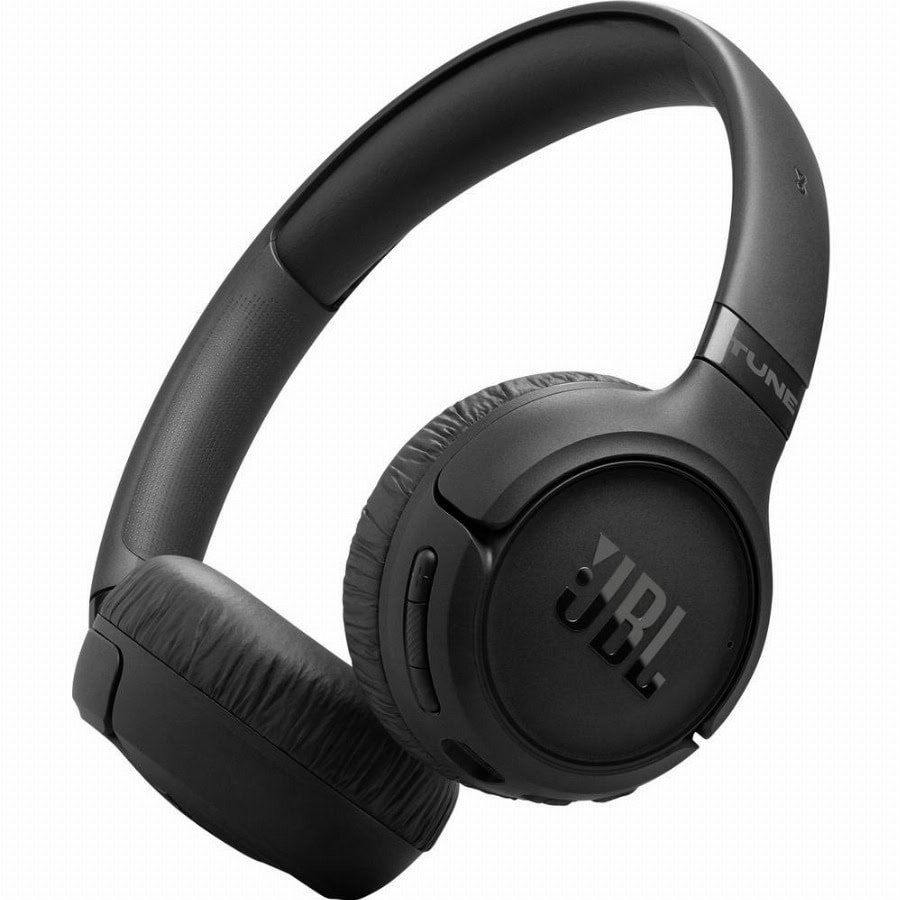 JBL Tune 680 NC Over Ear koptelefoon Draadloos, Bluetooth, Kabel Stereo Zwart Volumeregeling, Microfoon uitschakelbaar (mute) HiFi