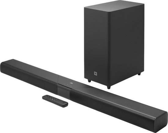 JBL Cinema SB580MK2 - 3.1 Dolby Atmos soundbar – Draadloze Subwoofer - Soundbars voor TV – zwart