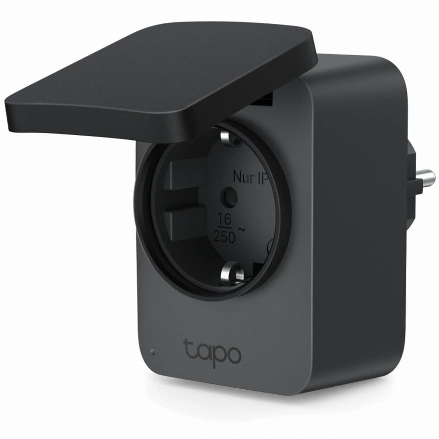 TP-Link Tapo P410M outdoor smart plug Zwart