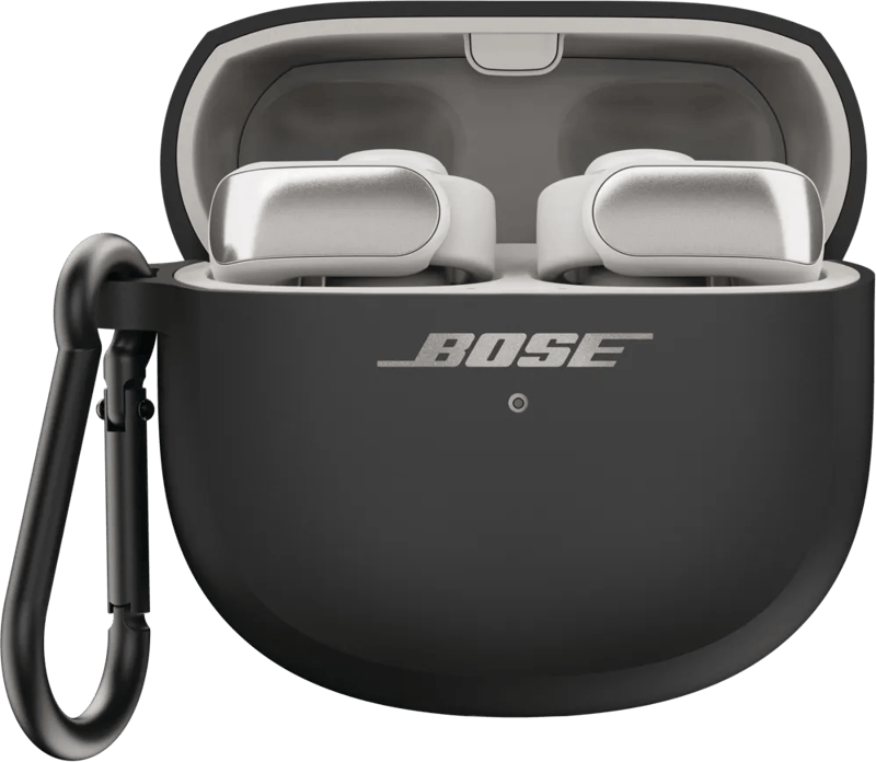 Draadloos oplaadetui voor Bose Ultra Open oordopjes Zwart