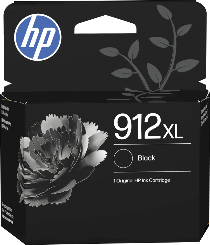 HP 912XL Cartridge Zwart