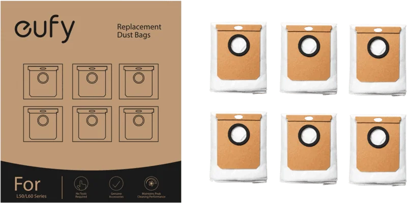 Eufy L60 stofzakken (6 stuks)