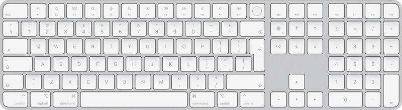 Apple Magic Keyboard met numeriek toetsenblok en Touch ID (2024) AZERTY