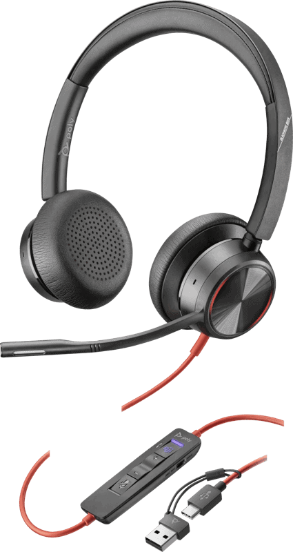 Poly Blackwire 8225 MS Bedrade Office Headset