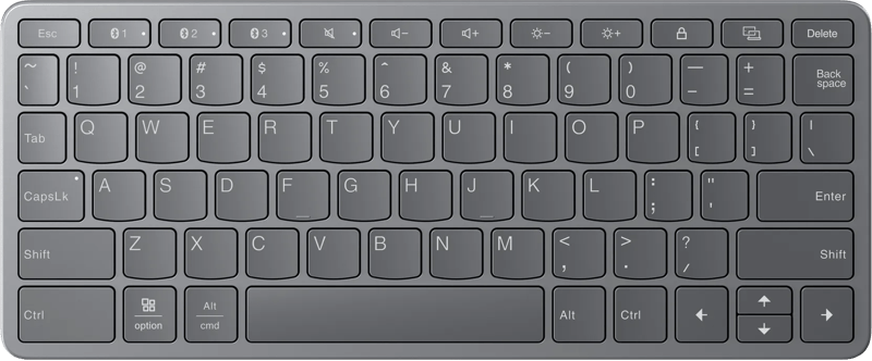 Lenovo Multi-Device Draadloos Toetsenbord AZERTY