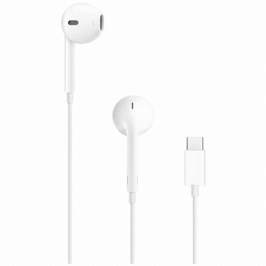 Apple EarPods (USB-C) EarPods B-grade (nieuwstaat, beschadigde/ontbrekende verpakking) Kabel Stereo Wit HiFi
