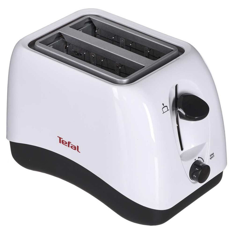 Tefal TT130130 - Toast & Go sandwichmaker - 850 W, 2 sneden, antiaanbakplaten, compact