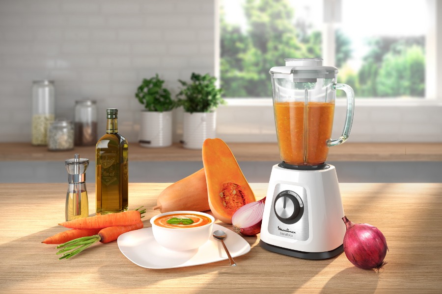Moulinex Blendforce Glass LM430110 - Blender - 800W - 1,5L - Ijsmaler - Wit