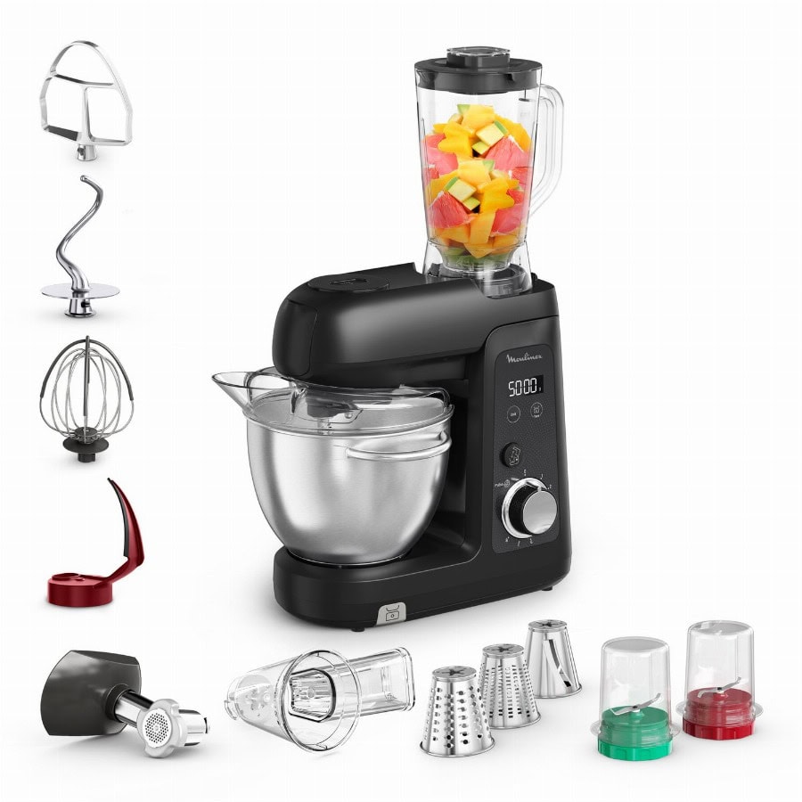 MOULINEX BAKE PARTNER PLUS QA5458F1 MET SET ACCESSOIRES