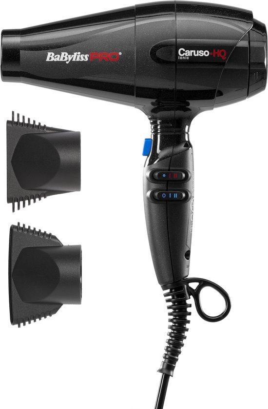 Babyliss PRO Caruso HQ Haardroger Zwart