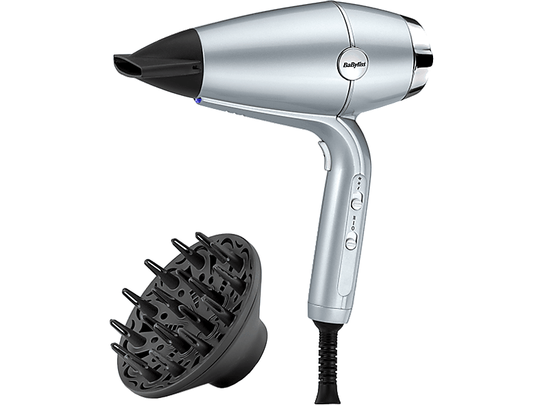 BaByliss Hydro-Fusion 2100W Haardroger D773DE – Advanced Plasma Technologie – Diffuser