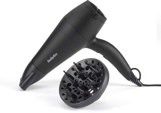 BaByliss Power Smooth 2200 Föhn - Diffuser - 2200 Watt - Keramisch - D215DE
