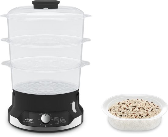 Tefal Ultracompact VC2048 - Stoomkoker - 800 W, 9 liter, 3 standen