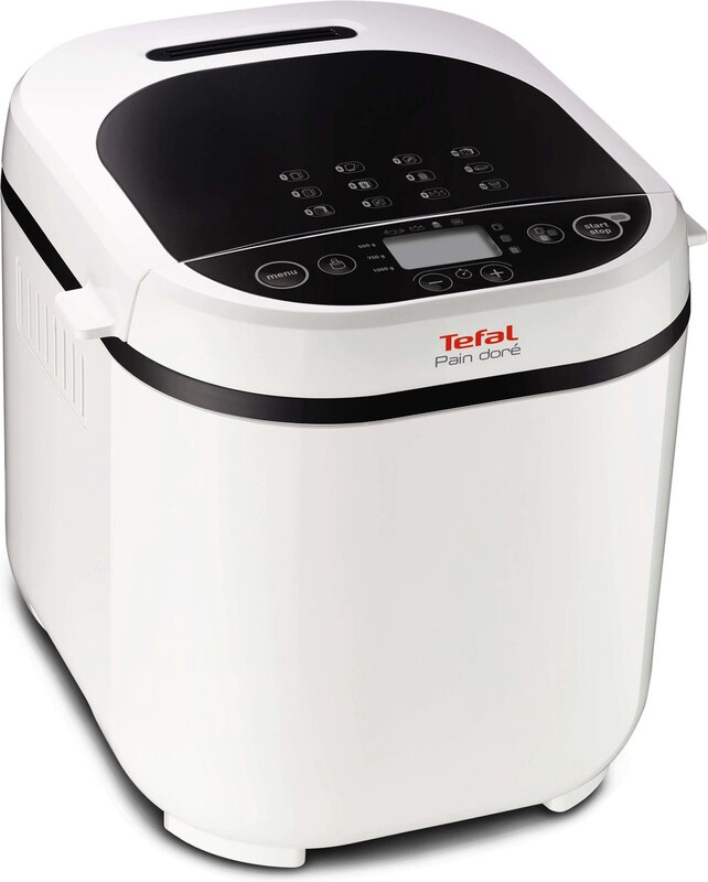 Tefal Pain Doré PF2101 - Broodbakmachine - 12 Programma's - 1 L Capaciteit - Wit