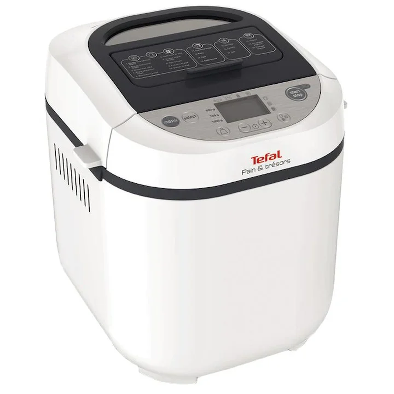 Tefal PF250135 – broodmachine – 700 W, 20 programma’s, mogelijkheden voor glutenvrij brood, afneembare anti-aanbakpan