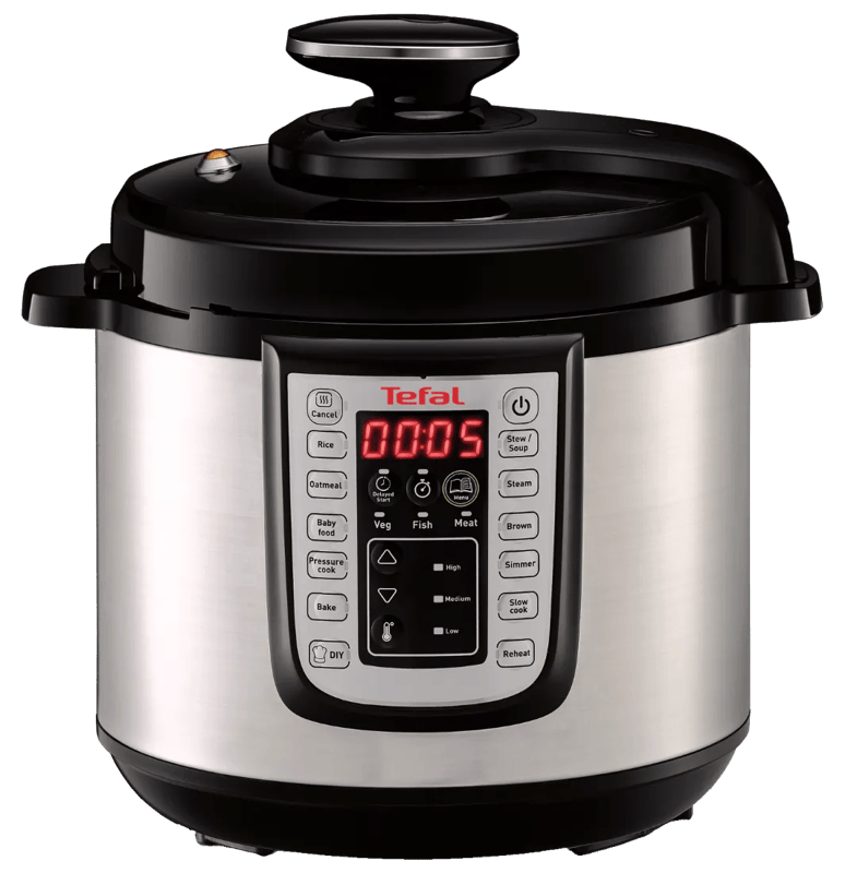 Tefal CY505E All-in-One Slowcooker, Multicooker en Snelkookpan