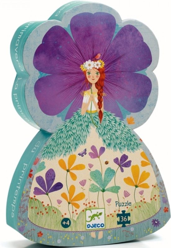 djeco Puzzel Lente Prinses 36 delen 1