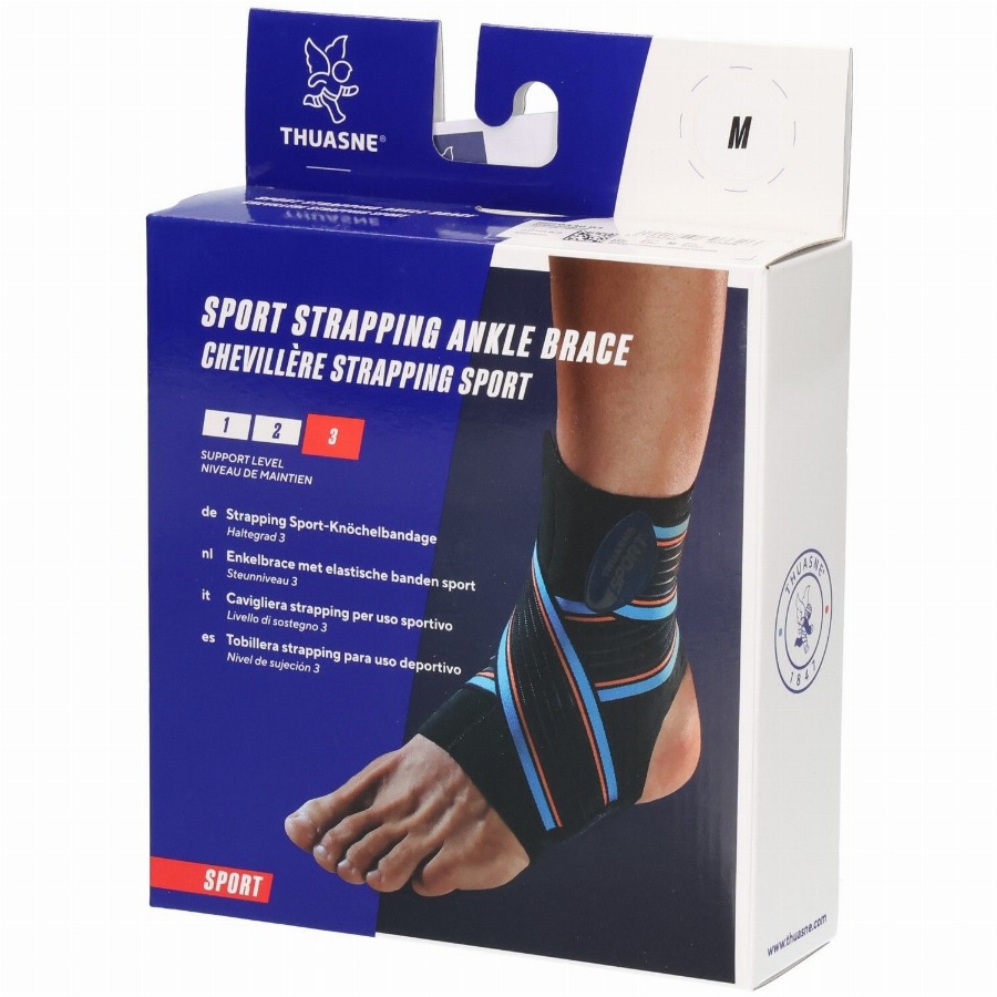 Tuasne Sport Enkelbandage M | Steunklasse 4 1 Verband(en)