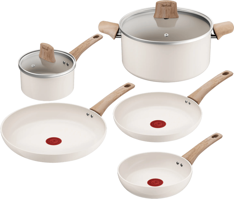 Tefal Cera Bright ON 5-delige pannenset