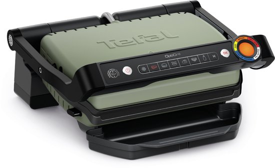Tefal OptiGrill GC71EL - Intelligente Contactgrill - Keramische uitneembare platen - PFAS vrij - 6 Automatische Programma's - Gaarheidsindicator