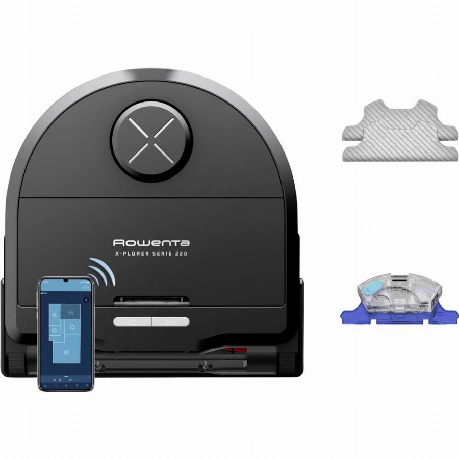 Rowenta X-PLORER Robotstofzuiger Zwart