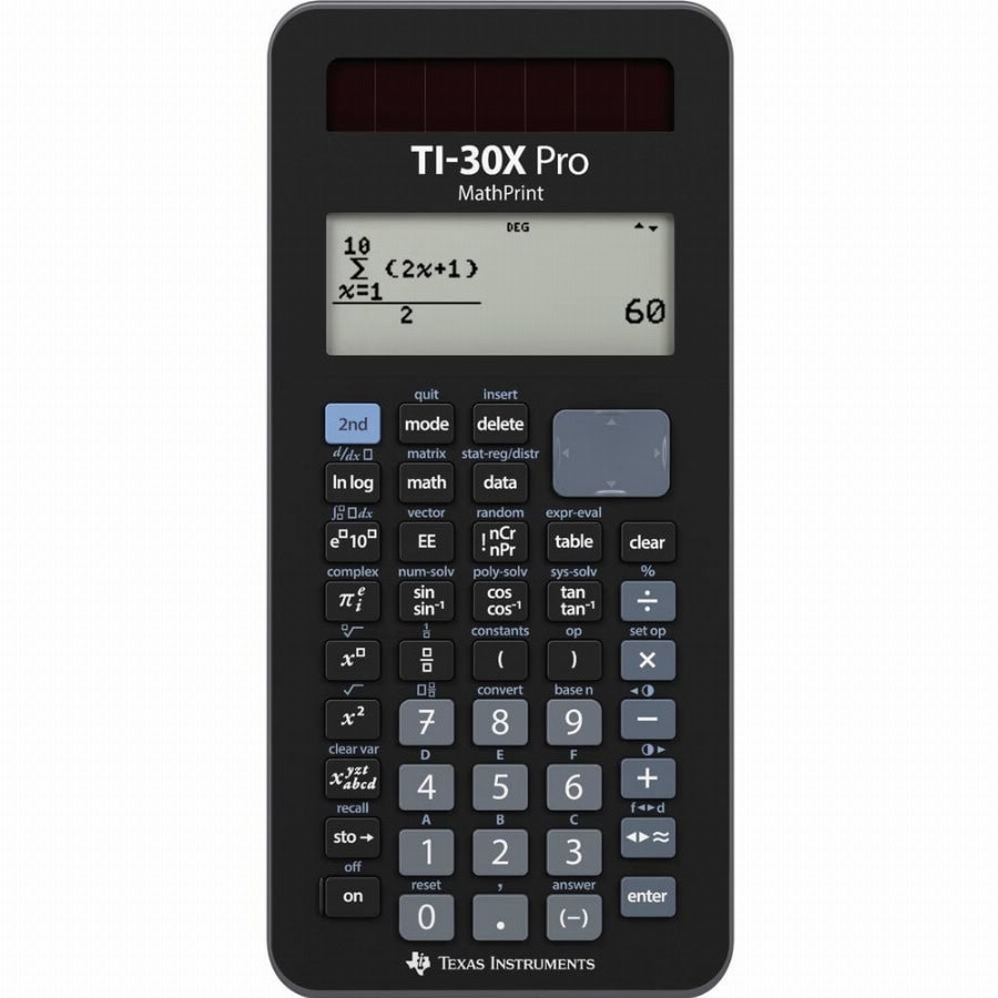 Texas Instruments CTI-30X Pro Mathprint FC Rekenmachine