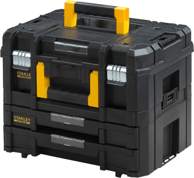 STANLEY Mobile Werkstatt FATMAX TSTAK außen 440x332x326mm Gereedschapskoffer (leeg) (l x b x h) 44 x 33 x 33 cm
