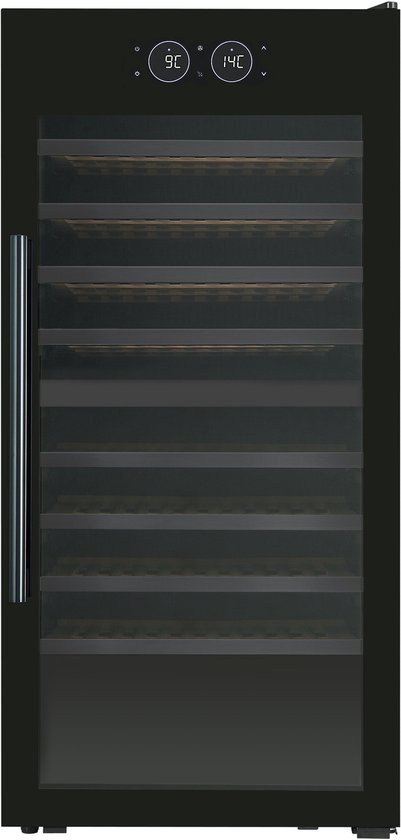 Le Chai LBN1050F - Vrijstaande Wijnklimaatkast 2 Temperaturen - 105 Flessen - Schuiflades - 38 dB - Alarm