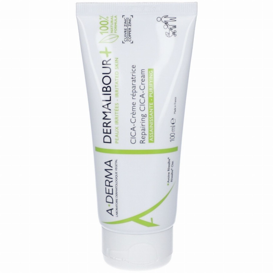A-Derma Dermalibour+ Cica Zuiverende Herstellende Crème | Geïrriteerde huid 100