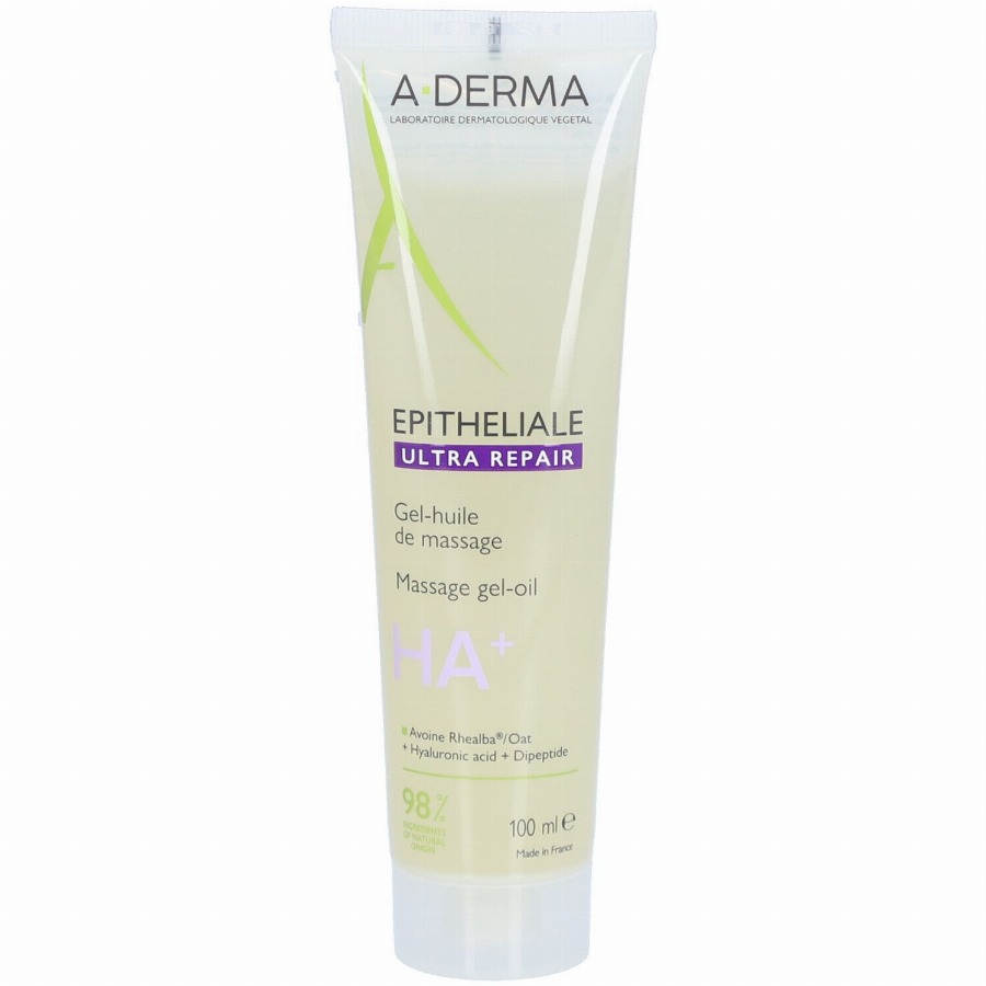 A-Derma Epitheliale Ultra Repair | Gel-Olie voor Massage tegen vlekken Littekens en striemen 100 Gel