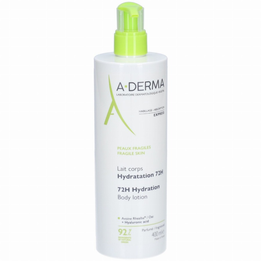 A-Derma Hydraterende Bodylotion 72 uur 400 Melk