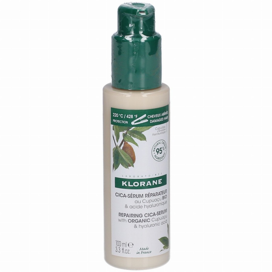 Klorane BIO Cupuaçu Herstellend Cica-serum | & hittebeschermend Zeer droog beschadigd haar 100 Gel