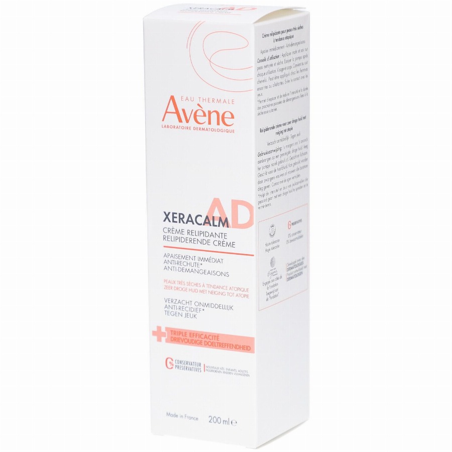 Avène XeraCalm A.D Crème | Droge huid met neiging tot atopisch eczeem en jeuk 200