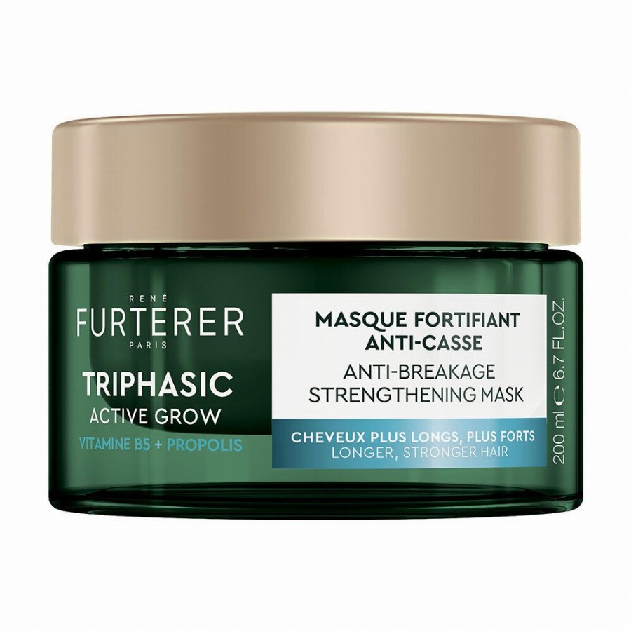 René Furterer Triphasic Active Grow | Versterkend masker tegen haarbreuk Langer en Sterker haar 200 Crème