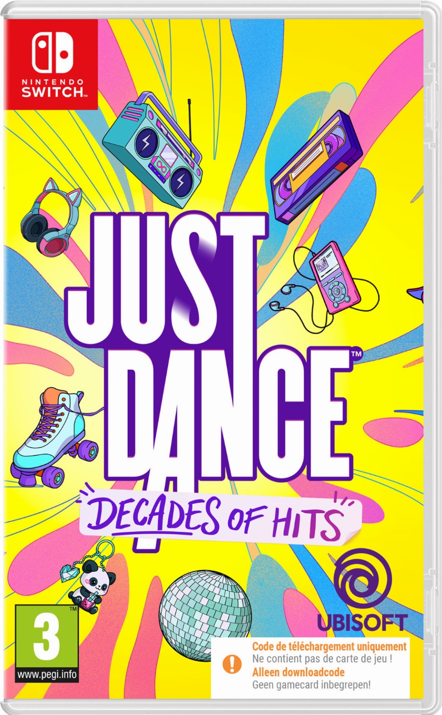 Just Dance Decades of Hits (Code in a Box)
