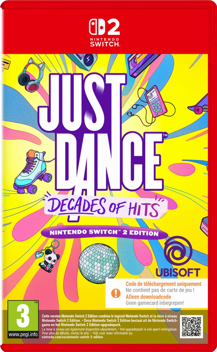 Just Dance Decades of Hits (Code in a Box)