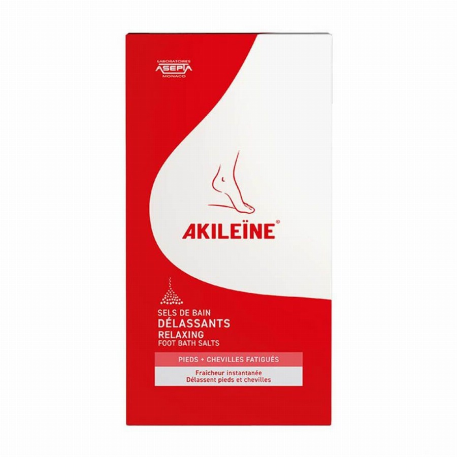 Akileïne Relaxing Foot Bath Salts 2×150 Voetbad
