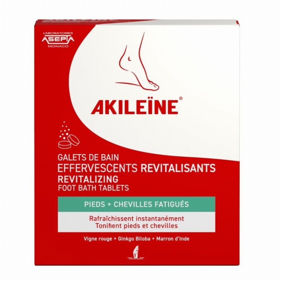 Akileine® Revitalizing Foot Bath Tablets 6×20