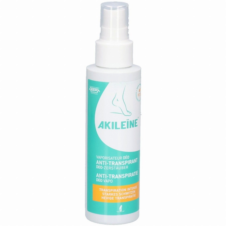 Akileïne Antitranspirant Deodorant Spray 100 Voetspray