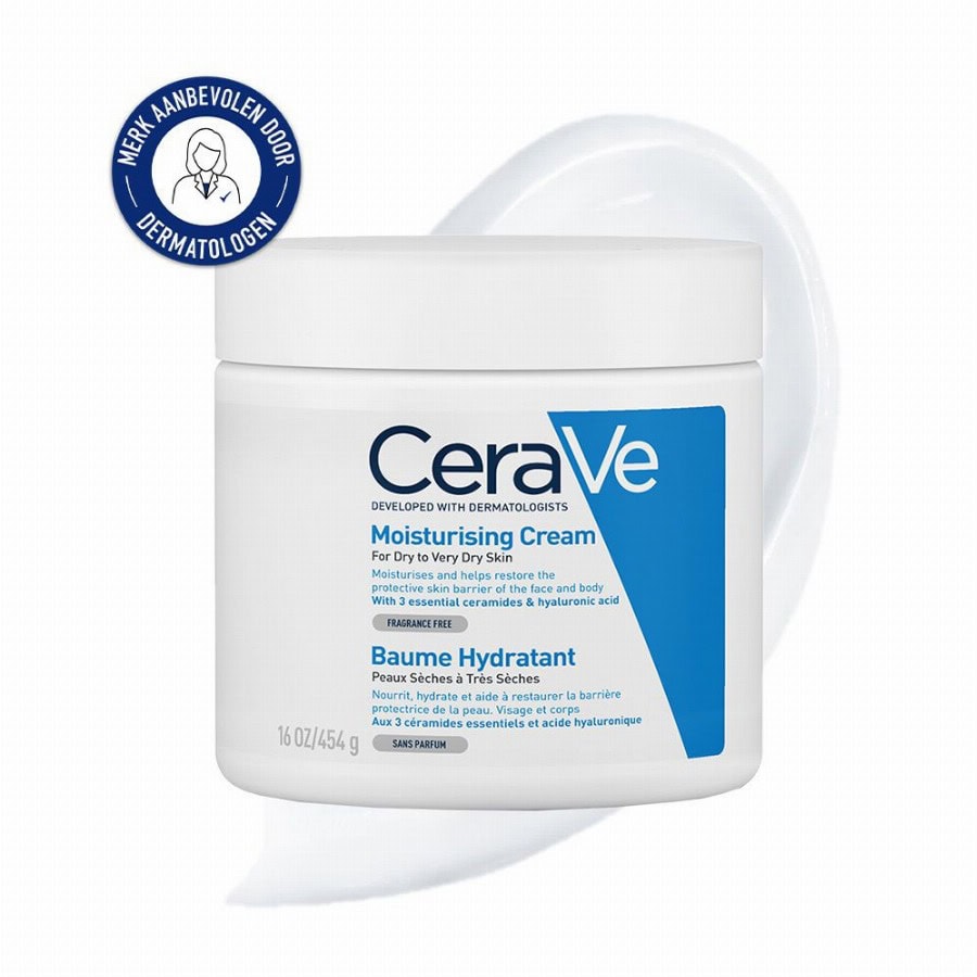 CeraVe Hydraterende Crème Droge Tot Zeer Droge Huid 454ml