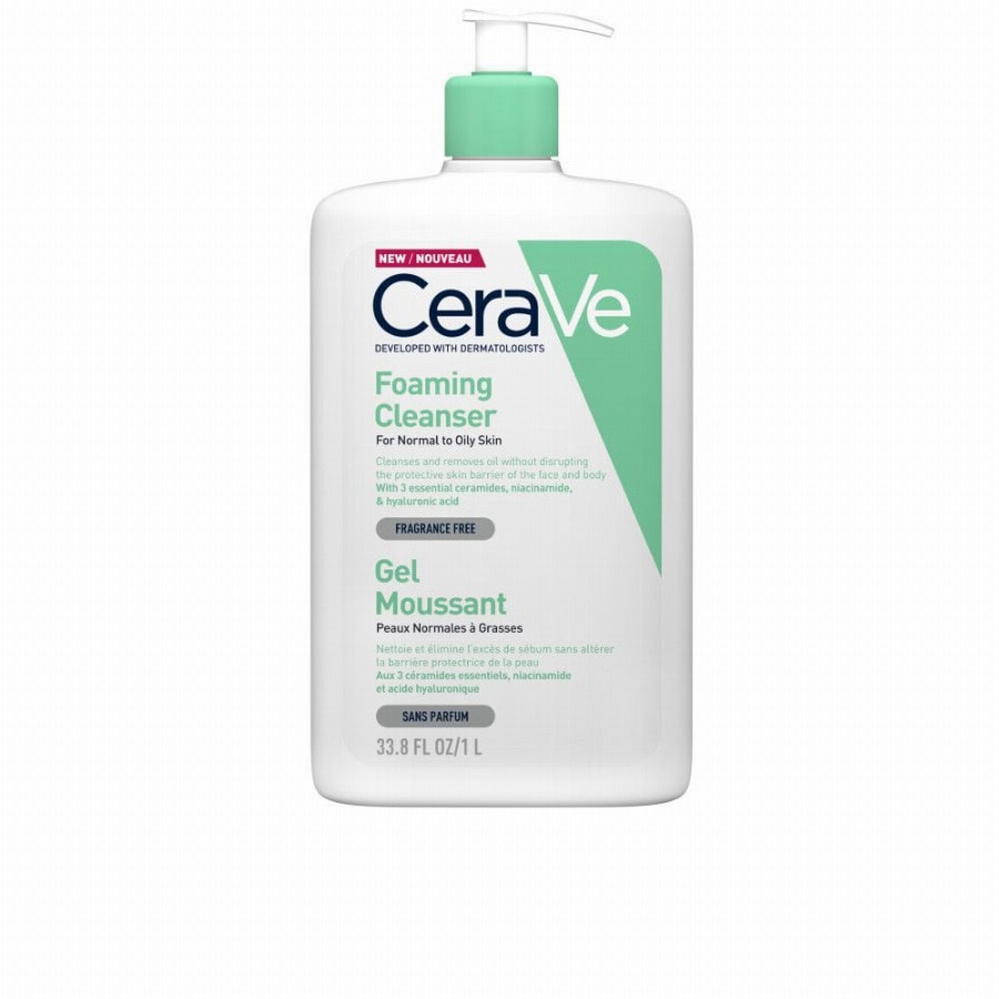 CeraVe Schuimende Reinigingsgel Normale Tot Vette Huid 1000ml