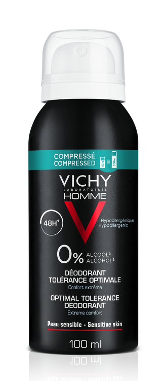 Vichy Homme Deodorant Optimale Tolerantie 48h 100