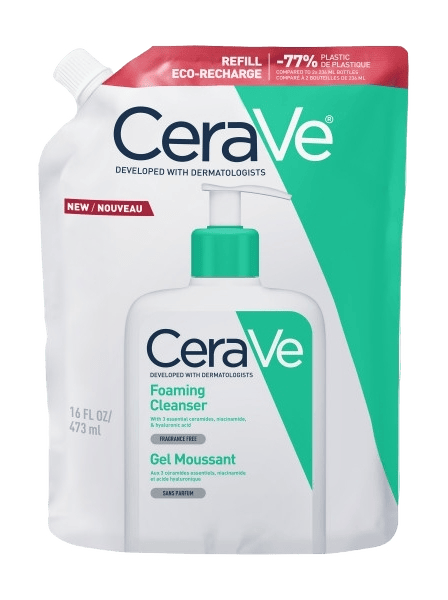 CeraVe Schuimende Reinigingsgel Navulling Voor Normale Tot Vette Huid 473ml