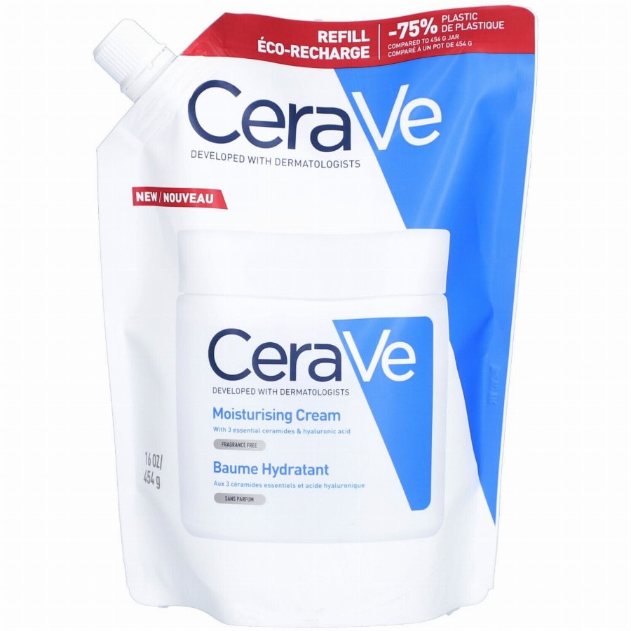 CeraVe Hydraterende Crème Navulling Voor Droge Tot Zeer Droge Huid 454g