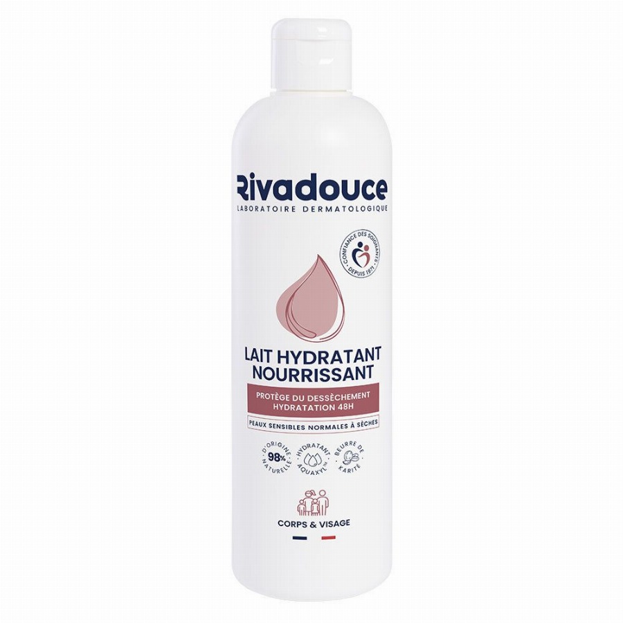 Rivadouce Voedende hydraterende melk 500 Melk