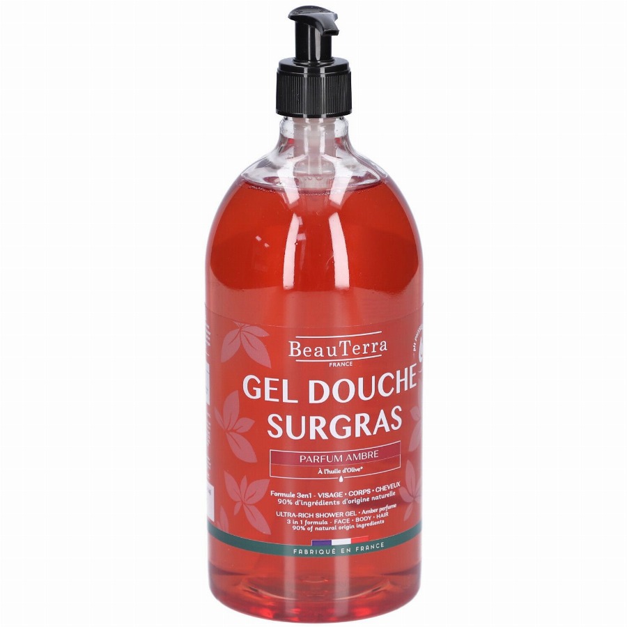 BeauTerra Douchegel - Amber 1L 1000