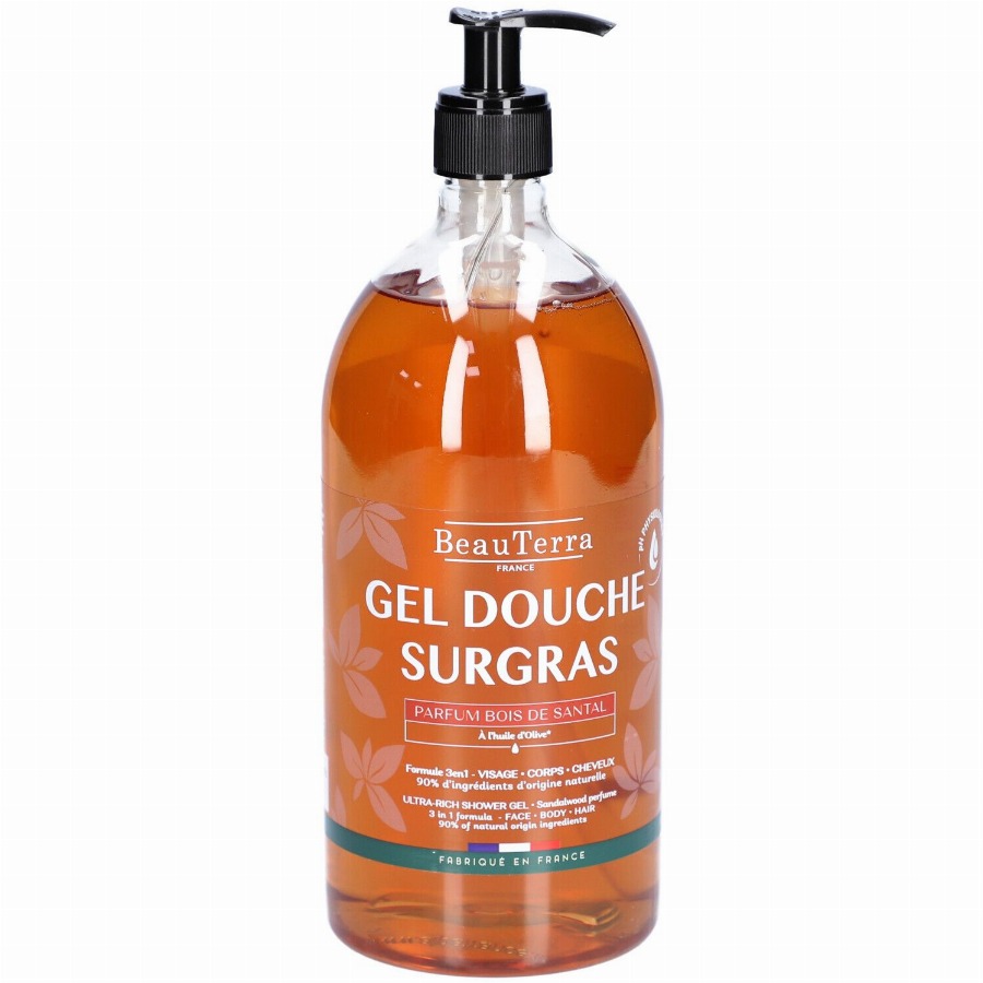 BeauTerra Douchegel – Sandelhout 1000