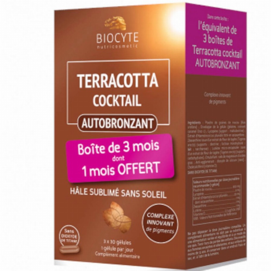 Biocyte Terracotta Cocktail Sublieme Teint 90 Capsules
