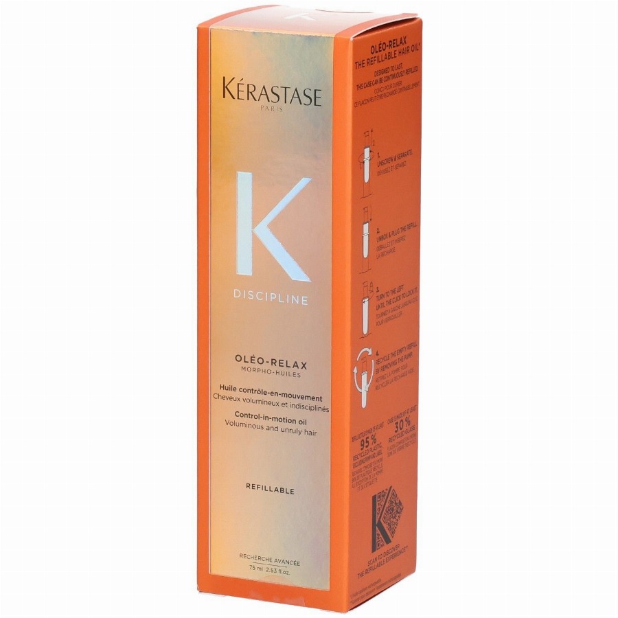 Kérastase Discipline Oléo-Relax Navulbare Haarolie 75 Etherische olie